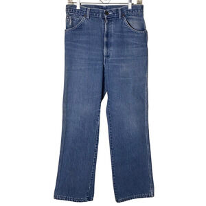 Boho Vintage 70s H.I.S Womens 31 Retro Wide Leg Cabincore High Rise Indie Jeans